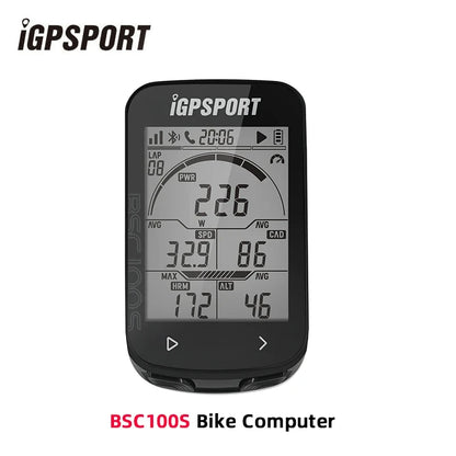 iGPSPORT BSC100S Bike Computer 2.6 Inch Screen Cps Cycling Navigation Speed Cadence Sensor Smart Simple Operate Bicycle Computer